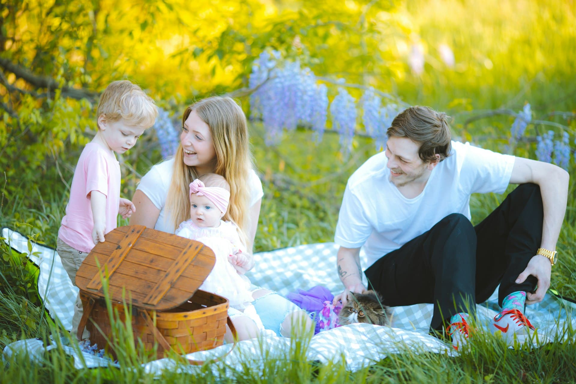 Family protected by life insurance
